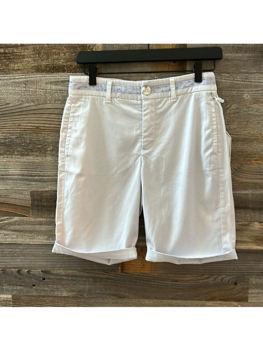 NWT Ecru The Mitchell Project Nash Shorts Size 4 Color:Hydrangia - Picture 7 of 15